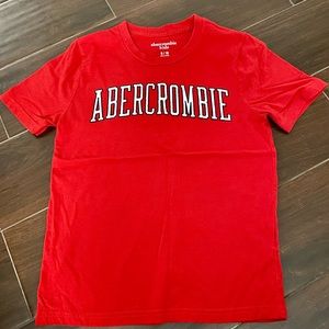 Abercrombie kids red tee